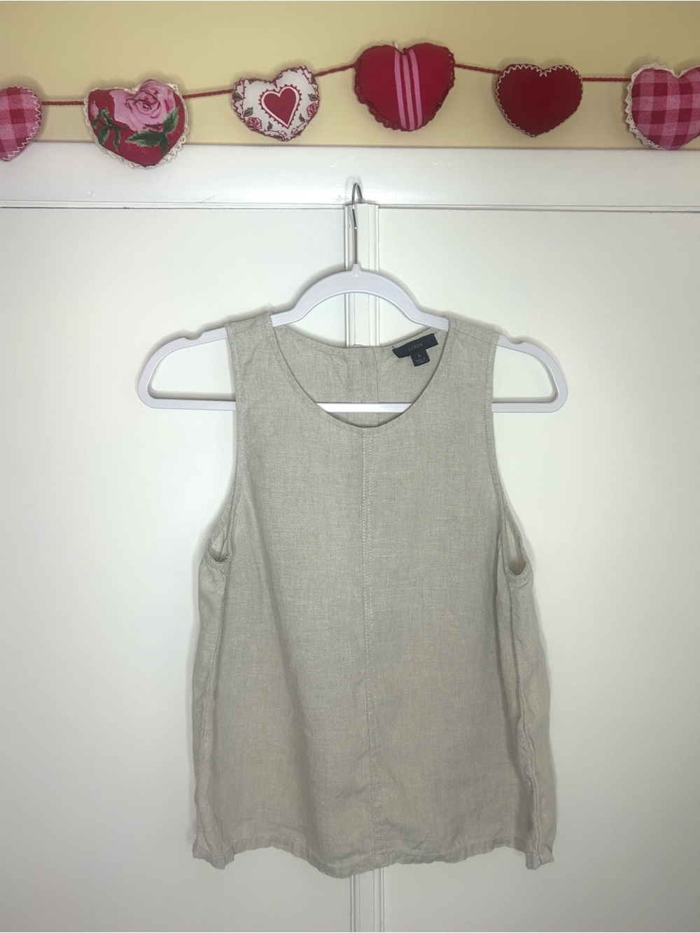 J. Crew 100% Linen Tank